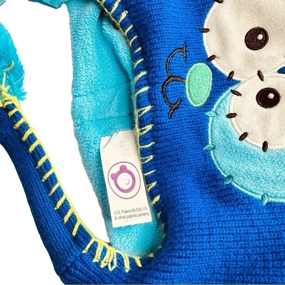 Flipeez Blue Puppy Moveable Ears Action Hat Kids Unisex OS - Picture 4 of 7